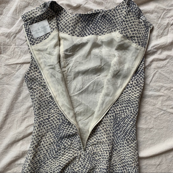 No. 6 Store 100% Silk Dress - Picture 5 of 7